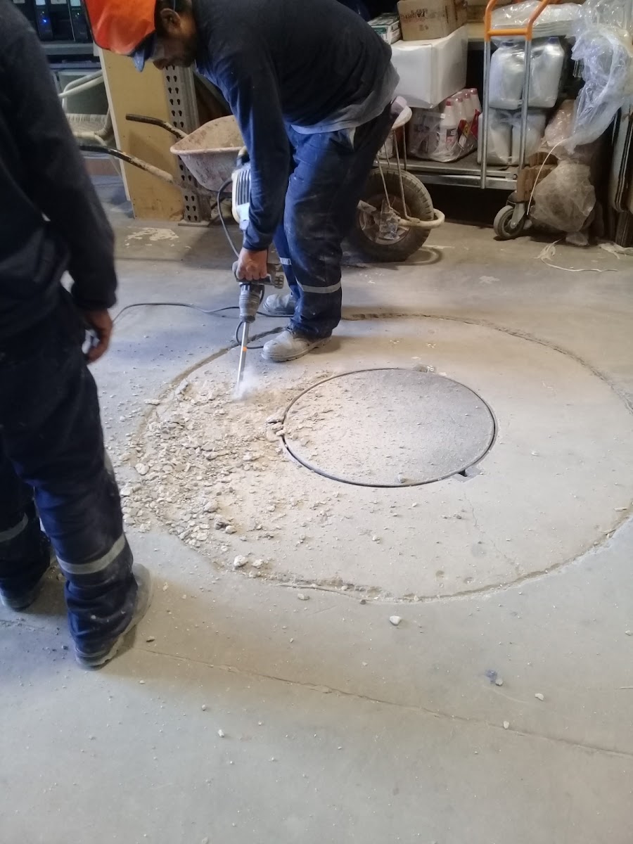 Corte de piso de concreto, mantenimiento industrial ACERCON